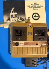 Vintage MRC R/C Guidance System 4 Channel 4 Servos #4000 UNTESTED  75.640 MHZ