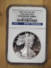 2007 W Proof American Silver Eagle NGC PF69 Ultra Cameo Early Releases FREE SHIP