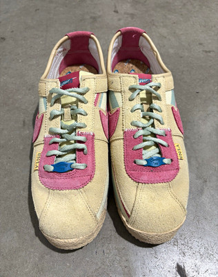 Nike Cortez x Union Beige Pink Green