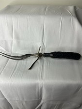 Vintage Carving Fork Stag Antler Horn Handle ...