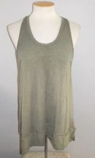 BKE FROM BUCKLE MS SIZE X-LARGE OLIVE GREEN T-BACK FASHION TANK TOP