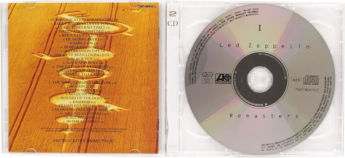 Led Zeppelin - Remasters (2002) for sale online | eBay