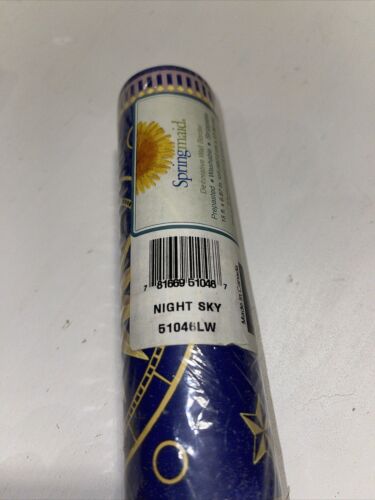Night Sky Moon Sun 15 FT Prepasted Wall Border Washable Springmaid Lot Of 2 - Picture 3 of 3