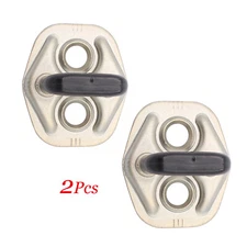 2x Door Lock Striker Plate For Nissan Maxima Sentra Altima Infiniti 80570-85E1A