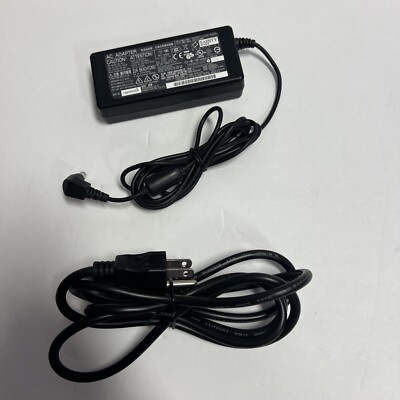 Genuine Fujitsu AC Adapter 24V for fi-7160 fi-7260 Scanner Power Supply Cord OEM