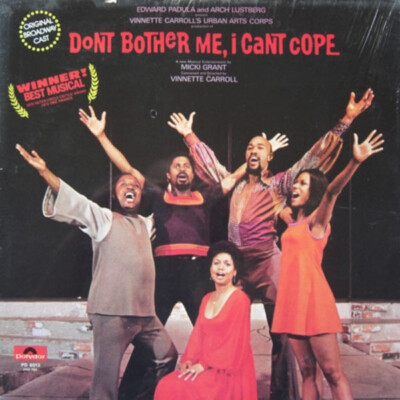 LP Alex Bradford, Entire Company a.o. Dont Bother Me, I Cant Cope NEAR MINT