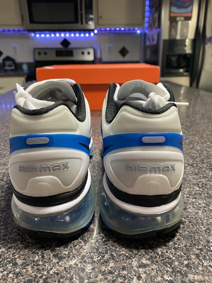 Size Nike Air Max+ 2012 White blue spark