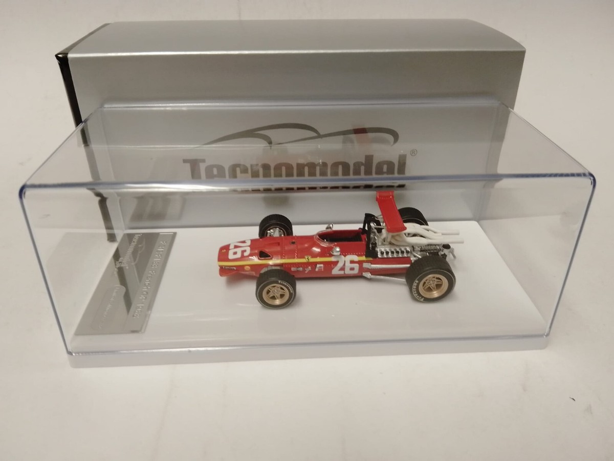Ferrari 312 F1 1º Gp France N°26 Jacky Ickx 1968, Brumm 1/43 Ed. Ltda