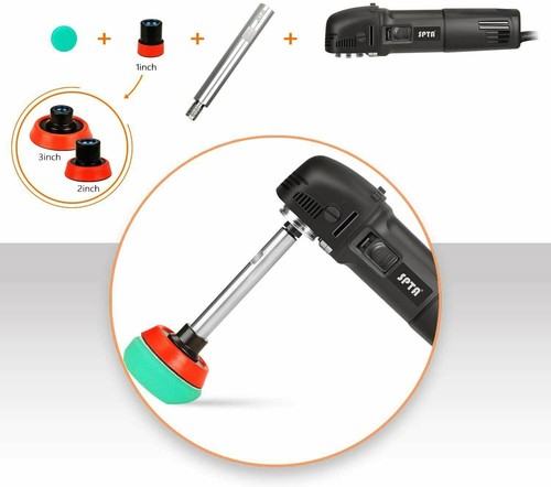 SPTA 3" 80mm Car Polisher Buffer Rotary Machine Detail Polishing Pad Kit - Picture 6 of 9