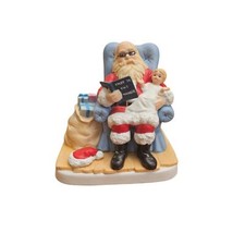 Vintage Santa Limited Edition Numbered Collection Music Box Baby First Christmas