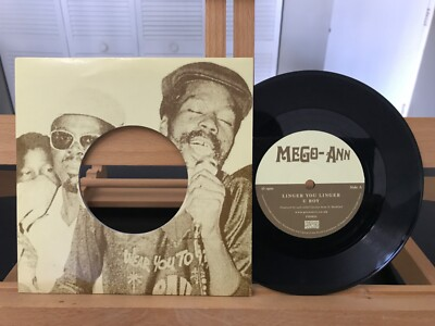 #ad U ROY LINGER YOU LINGER PRESSURE SOUNDS PSS024 7” REISSUE UK 2008 VG VG $15.00