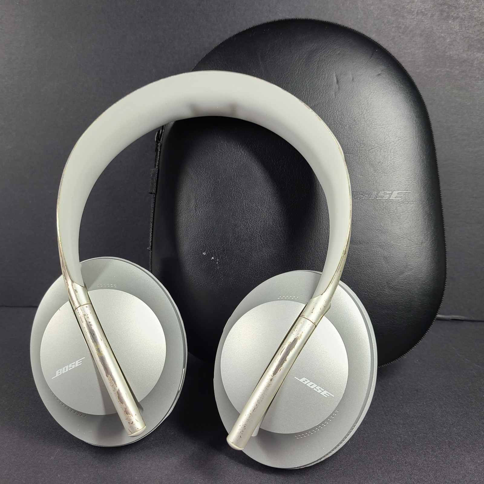 Bose 700 NC700 Silver Over-Ear Noise-Cancelling Bluetooth Wireless Headphones V1-image