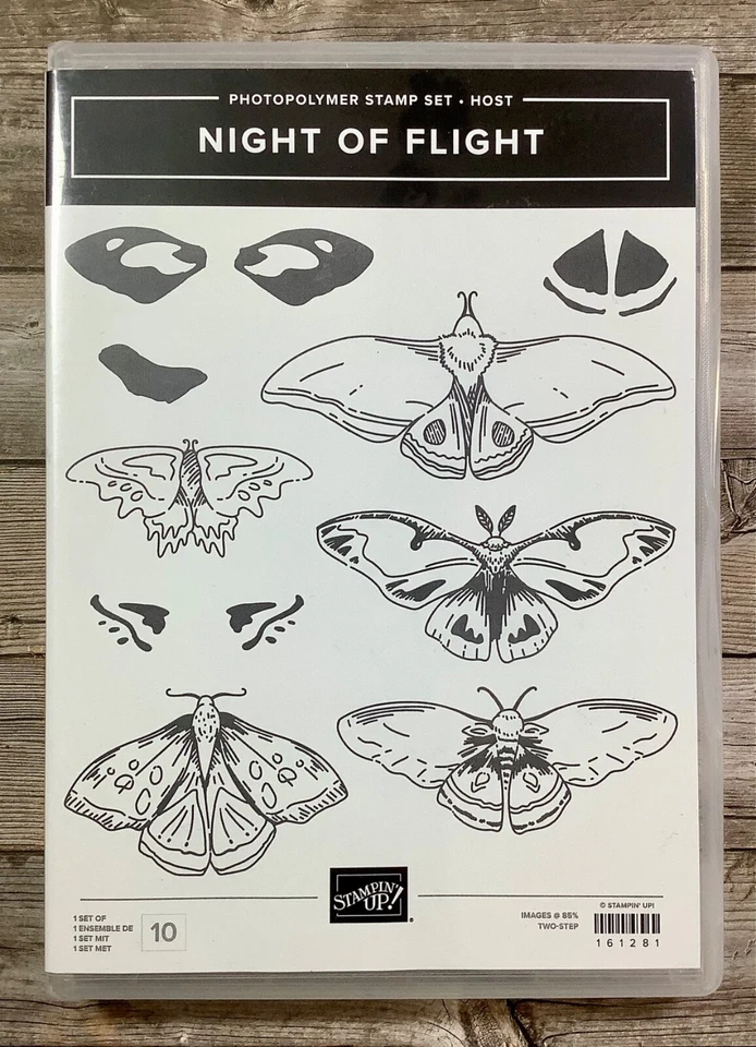 Stampin Up! Night of Flight RARE Host Photopolymer Stamp Set - Image 3 of 3