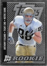 2006 Topps Draft Picks & Prospects Chrome #117 Anthony Fasano R - Dallas Cowboys