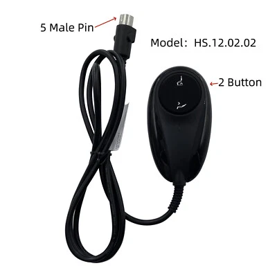 2 Button 5 Pin Prong Remote Hand Control Handset for Lift