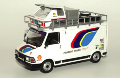Maquette Citroën C35 Talbot Sport 1981 - Échelle 1/43 Par Ixomodels
