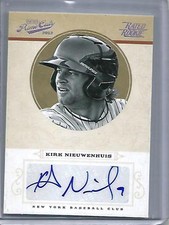 Kirk Nieuwenhuis 2012 Playoff Prime Cuts Autograph #22/25