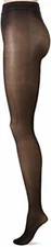 Donna Karan Women's Semi-Sheer Jersey Tight, Black, Small