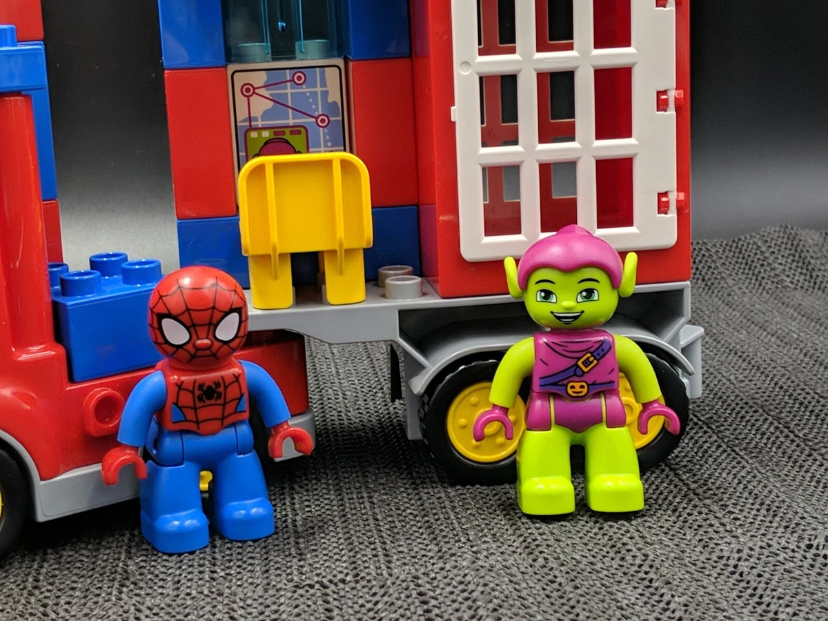 Lego duplo online spiderman green goblin