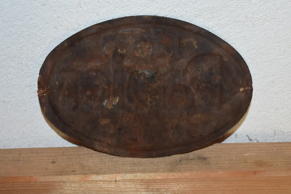 Altes Blechschild Papier,Deko Büro,Werkstatt,Garage,Oldtimer,Retro,Vintage,Orig. - Bild 2 von 2