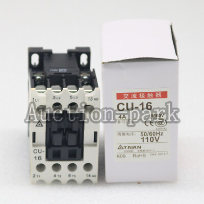 New In Box TECO CU-16 AC110V Ac contactor#QW