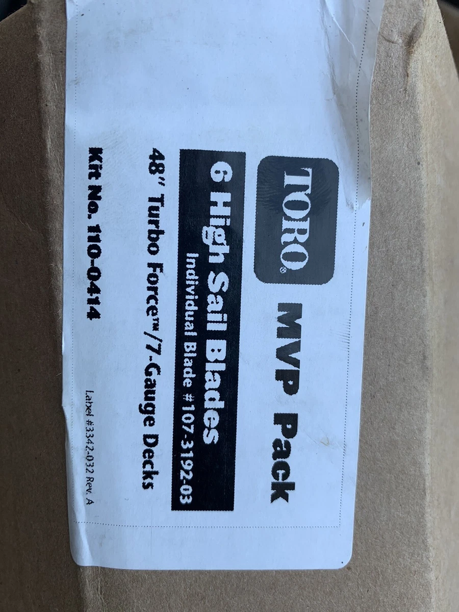 Toro z master 48 blades new arrivals