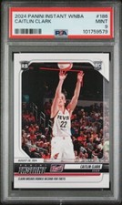 QTY🔥PSA 9🔥2024 PANINI INSTANT WNBA 186 CAITLIN CLARK ROOKIE FEVER
