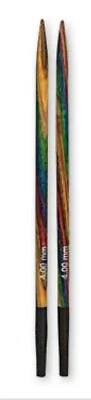 Lana Grossa KnitPro austauschbare Nadelspitzen Design-Holz Multicolor