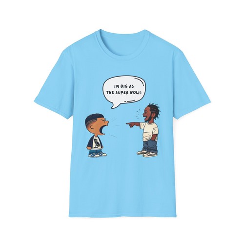 Kendrick Lamar Big As The Super Bowl Halftime Show Tee Hip Hop Graphic Shirt - Picture 30 of 41