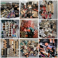 NAME BRANDS 100 MIXED MAKE UP PRODUCTS TOOLS BEAUTY PRODUCTS-50 TO 90% SEALED
