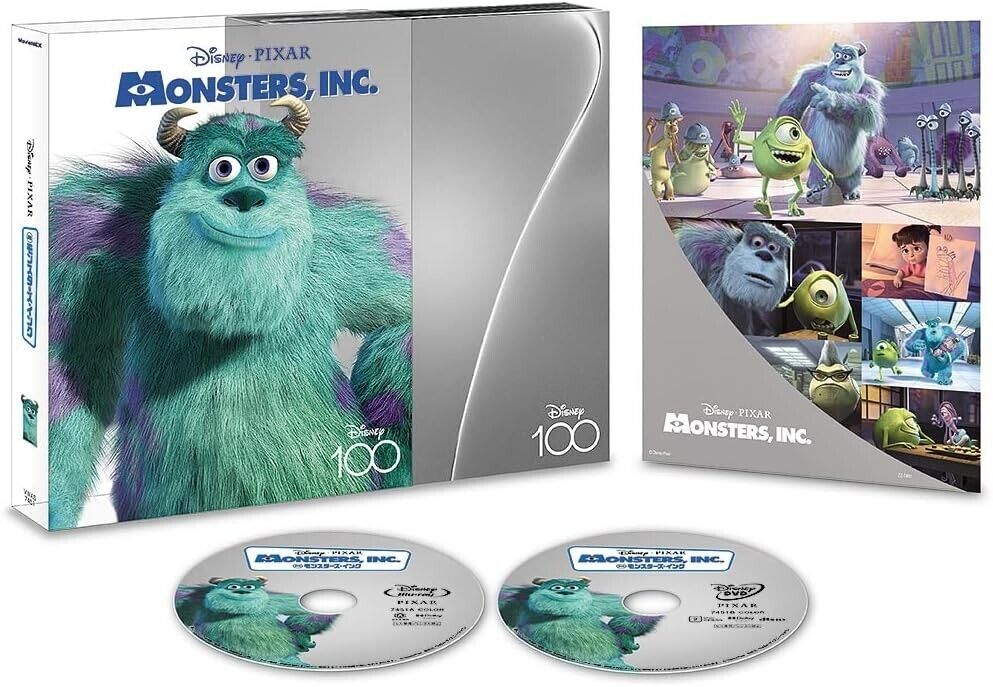 Monsters Inc - Disney100 Edition Walmart Exclusive (Blu-ray + DVD + Digital  Code) 