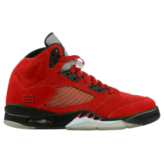 Jordan 5 Retro Raging Bull Red Suede