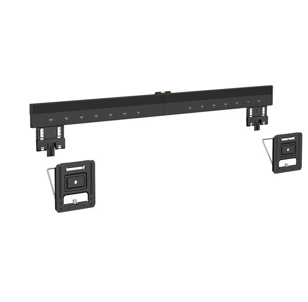 Ridem STAFFA BRACCIO SUPPORTO A PARETE (RDM S17) ULTRASLIM PER TV DA 43" A 100"