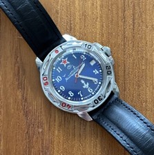 Vintage Vostok Komandirskie U-Boat Watch Hand-Wind WORKING