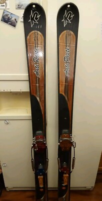 K2 Anti-Piste Anti Piste 2007 All Mountain Skis 174cm Wood Core Ultra Lite  W G3