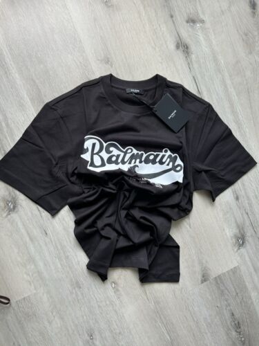 BALMAIN Black T-Shirt size L (55cm 22 inch) New (%100 Cotton) (Label Price 350€) - Picture 22 of 23