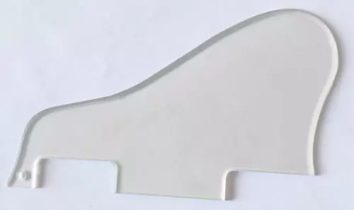 Custom For Gibson ES-335 Guitar Pickguard Scratch Plate Short Clear Transparen
