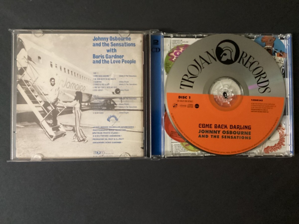 英LP Johnny Osbourne &amp; The Sensatio Come Back Darling TTL29 Trojan Records /00250 Johnny Osbourne & The Sensations With Boris Gardiner & The