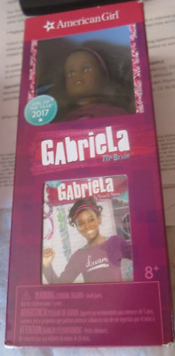 GOTY 2017 Gabriela McBride MINI 6 1/2  DOLL & Book American Girl Dancer Poet