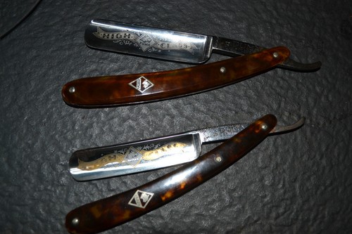 2 vintage puma high class solingen germany cut throat razors boxed 90 & 91 - Picture 4 of 6