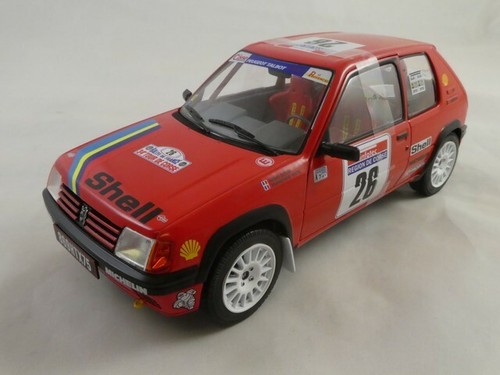 Solido Peugeot 205 Rallye #26 Devin Rally Tour de Corse 1990 1/18 S1801709 - Foto 2 di 3