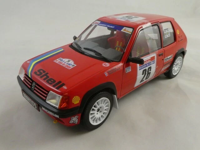 Solide Peugeot 205 Rallye #26 Devin Rally Tour De Corse 1990 1/18 S1801709 - Photo 2/3