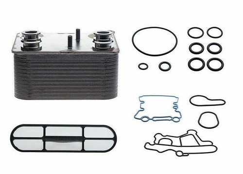 ✅UPDATED Oil Cooler Kit for Ford 6.0L Powerstroke Diesel Engine F250 3C3Z6A642CA - Picture 2 of 3