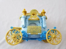 Disney Princess 2013 Mattel Little Kingdom Cinderella Blue/Yellow Carriage ONLY 