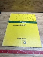 John Deere 1100 Series Integral Field Cultivator Operators Manual OM-N159472