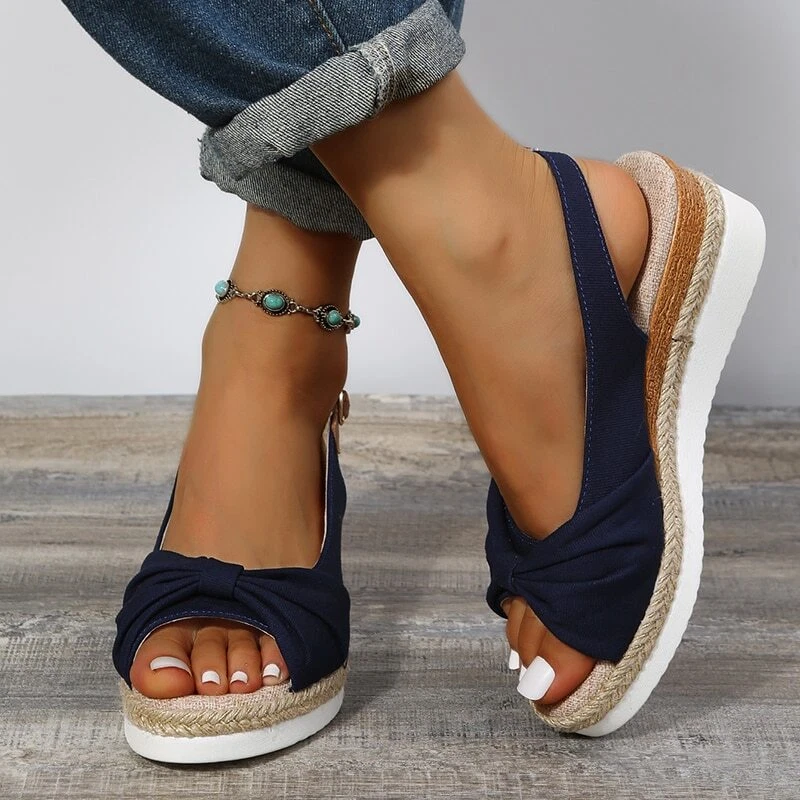 Sandalias cuña floryday sale