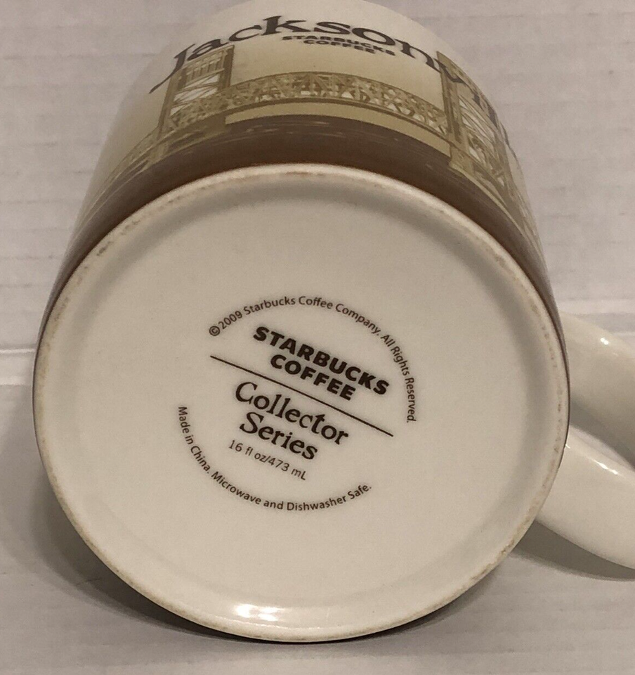 Starbucks 16 oz Mug JACKSONVILLE City Icon Collector Series Mint