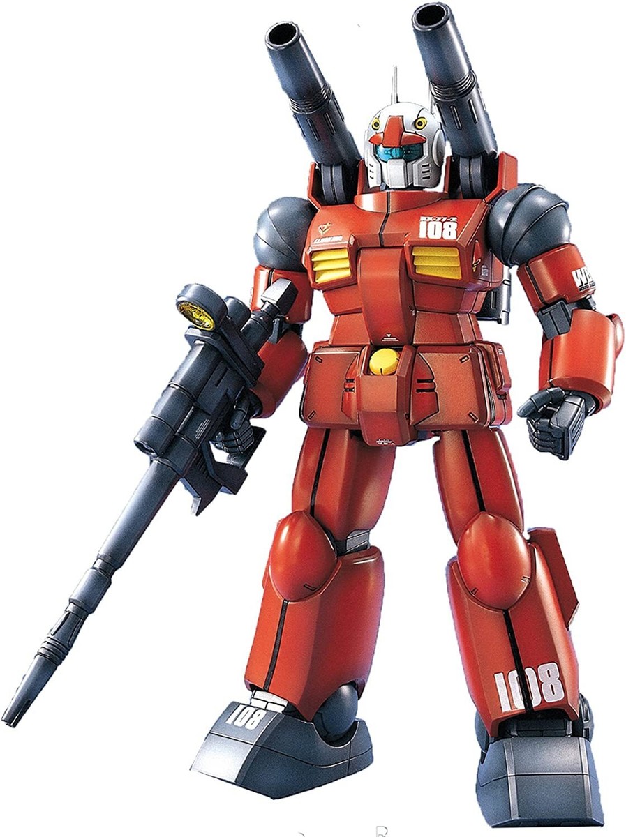 ロボット RX-77-2 GUNCANNON MG 1/100 MG 1/100 RX-77-2 Guncannon | Bandai Gundam Gunpla | LA Scale