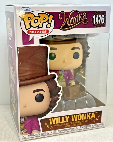 Funko Pop Willy Wonka #1476 Movie Vinyl Figure 2023 NEW w/ Protector