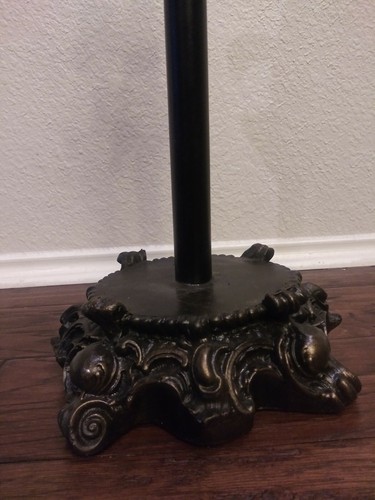 Paper Towel Holder, Kitchen Storage, Organization, Old World Fleur de Lis Tuscan - Picture 3 of 7